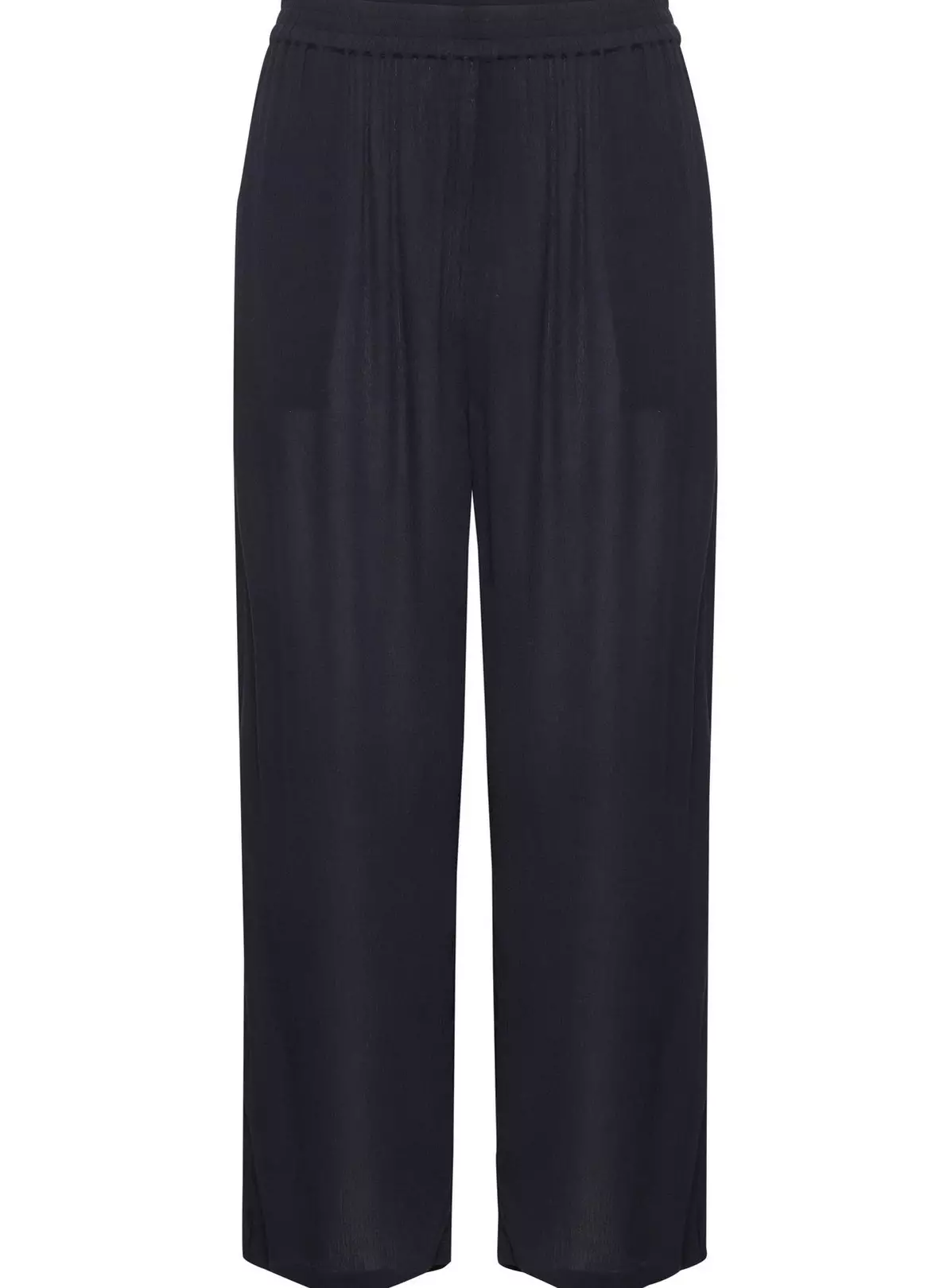 KAFFE Dacia High Waisted Cropped Trousers Blue 16 4 KAFFE Dacia High Waisted Cropped Trousers Blue 16 - Image 2