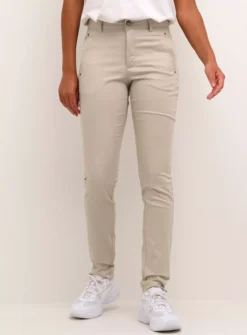 KAFFE Lea Rivet Trousers Grey 16 -Cheap Zest Garb Store tuc144669070 Grey R Z001A